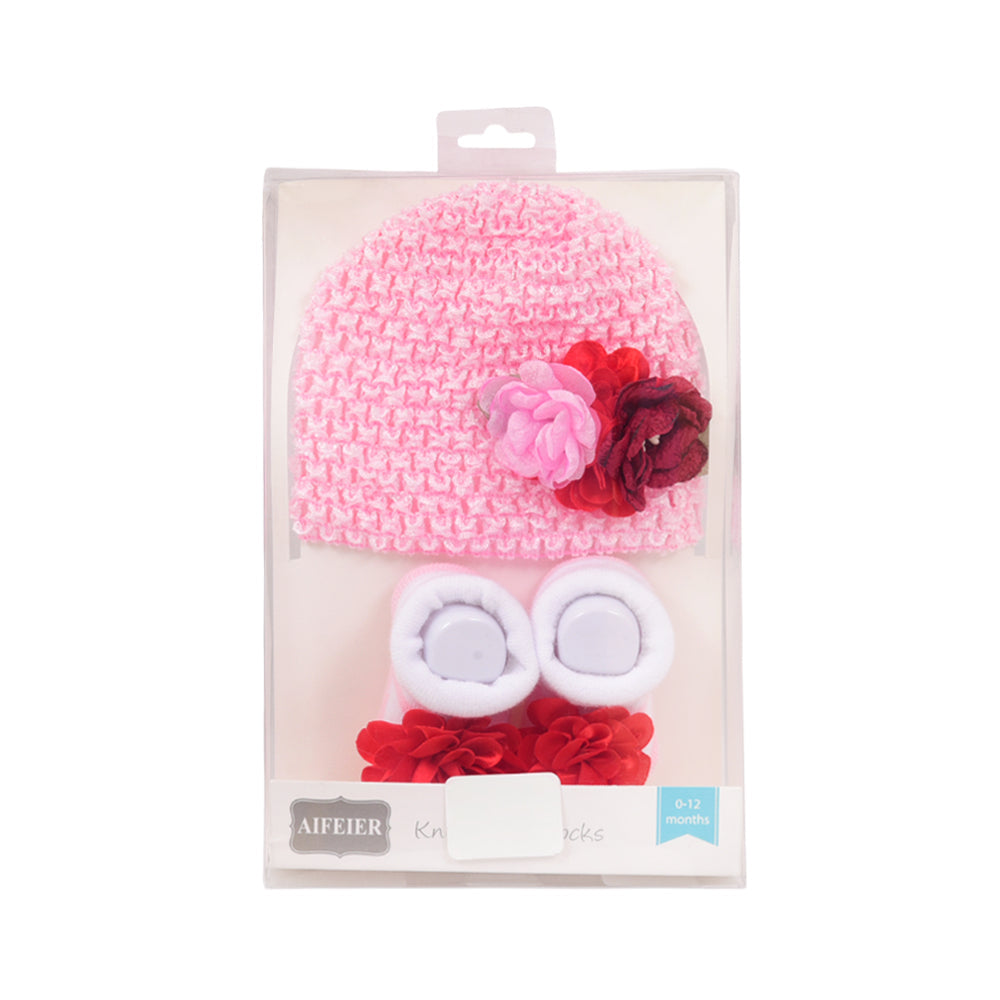 BABY CAP BOOTIES SET MZW-25 7524