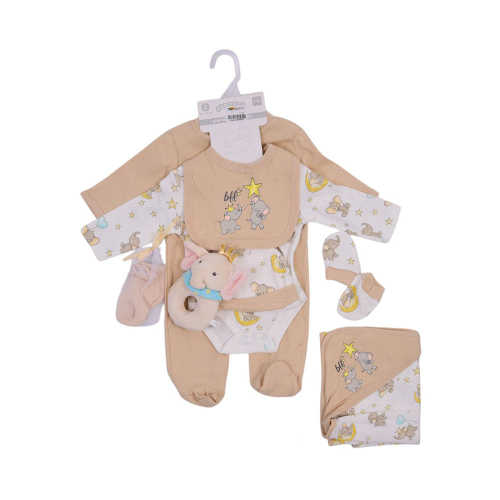 BABY 8PC GIFT SET HANGER MZS-25 3-6M S9301