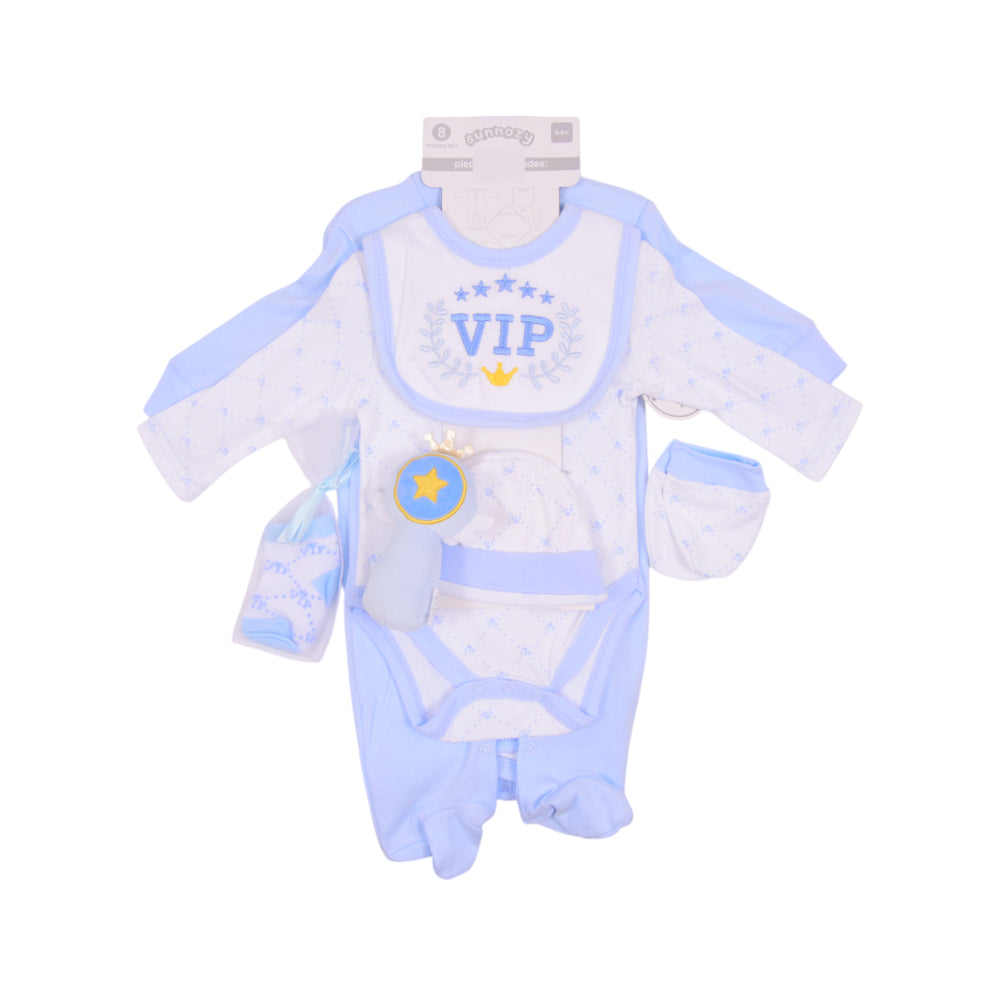 BABY 8PC GIFT SET HANGER MZS-25 3-6M S9307