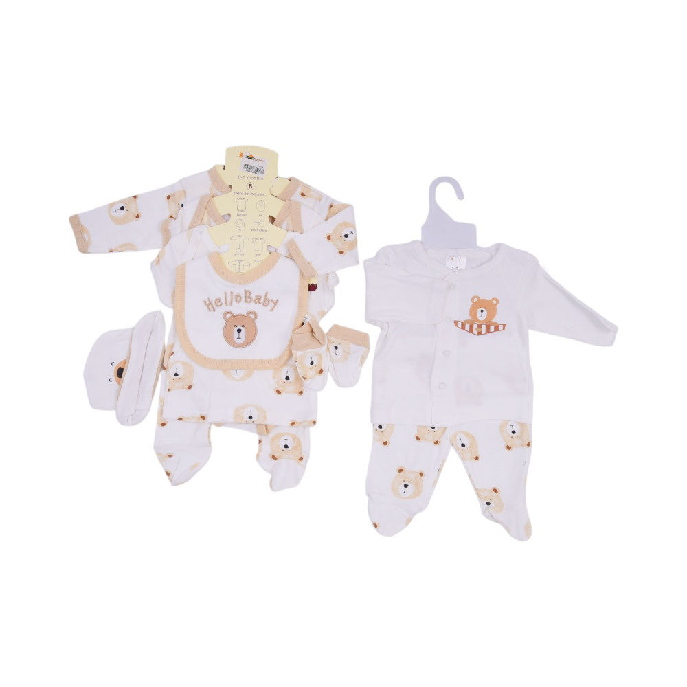 BABY 8PC GIFT SET HANGER MZS-25 0-3M S8311