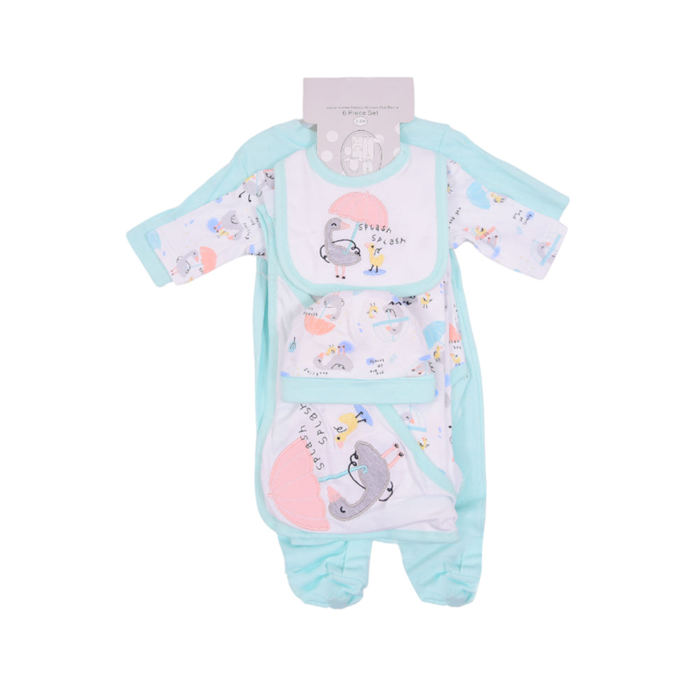 BABY 6PC GIFT SET HANGER MZS-25 3-6M S6310