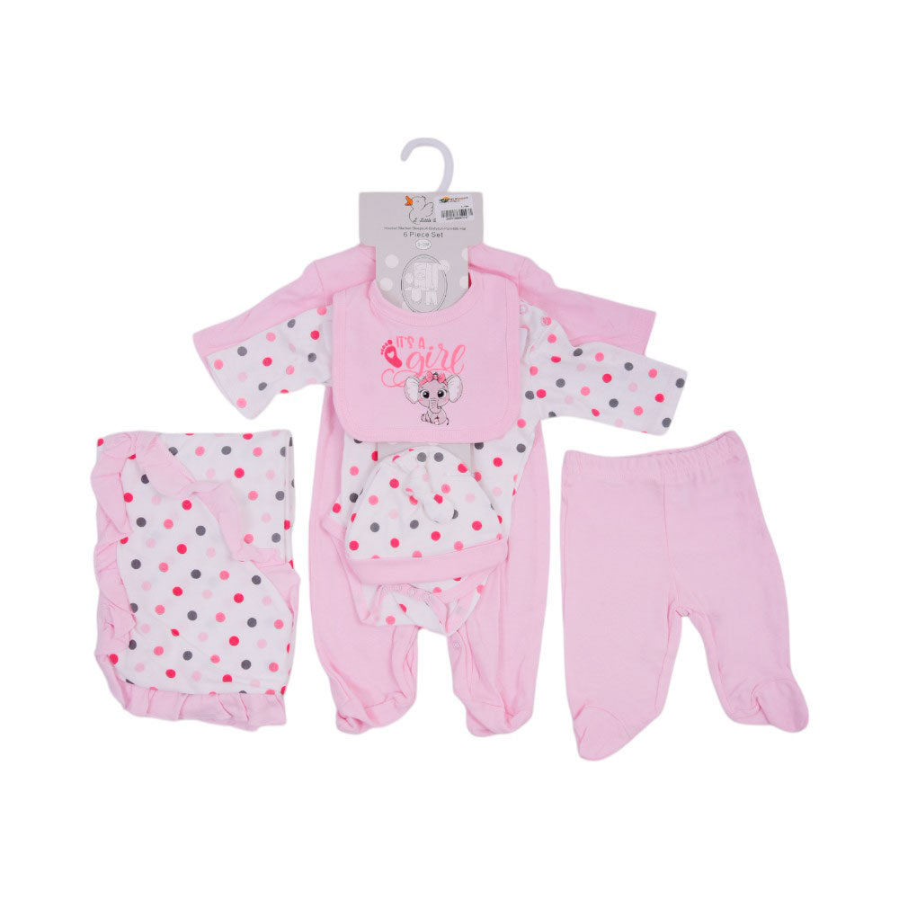 BABY 6PC GIFT SET HANGER MZS-25 0-3M S6311