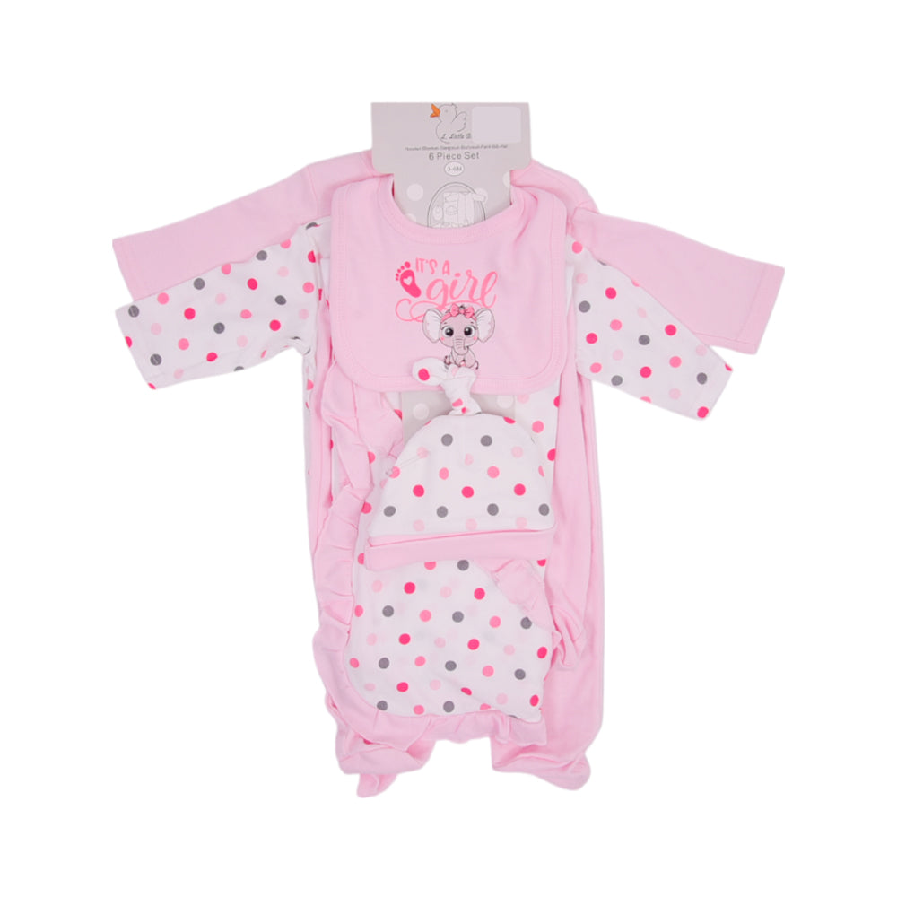 BABY 6PC GIFT SET HANGER MZS-25 3-6M S6311