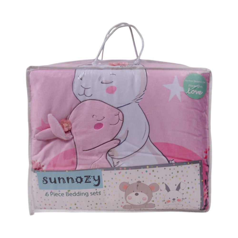 BABY 6PC QUILT SET MZS-25 SNYBD18-P