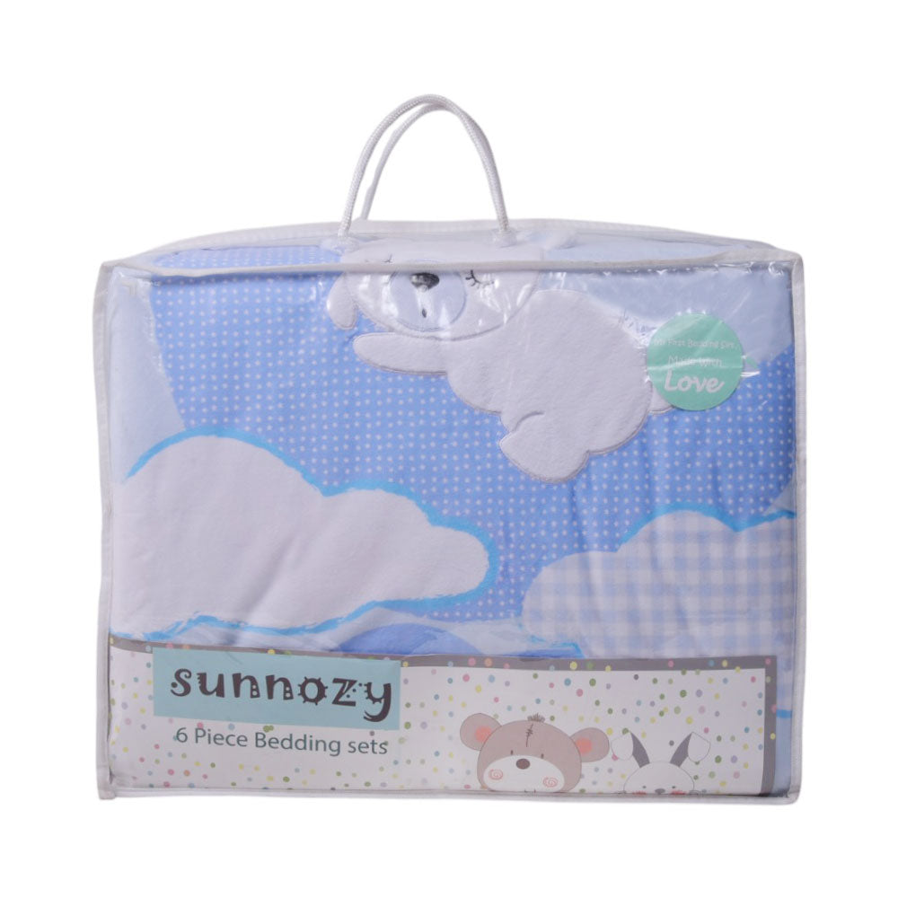 BABY 6PC QUILT SET MZS-25 SNYBD18-B