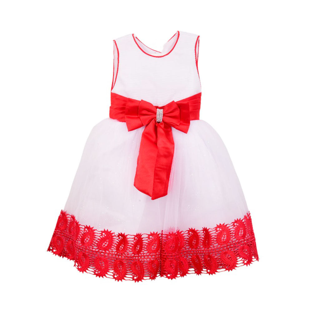 GIRLS S/L FANCY FROCK MZS-25 2-3 YEAR A14 W.G