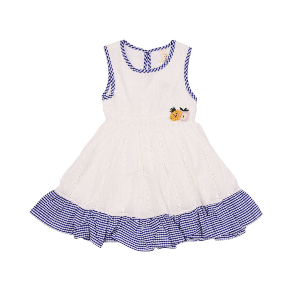 GIRLS S/L FROCK MZS-25 18-24 M1 W.G