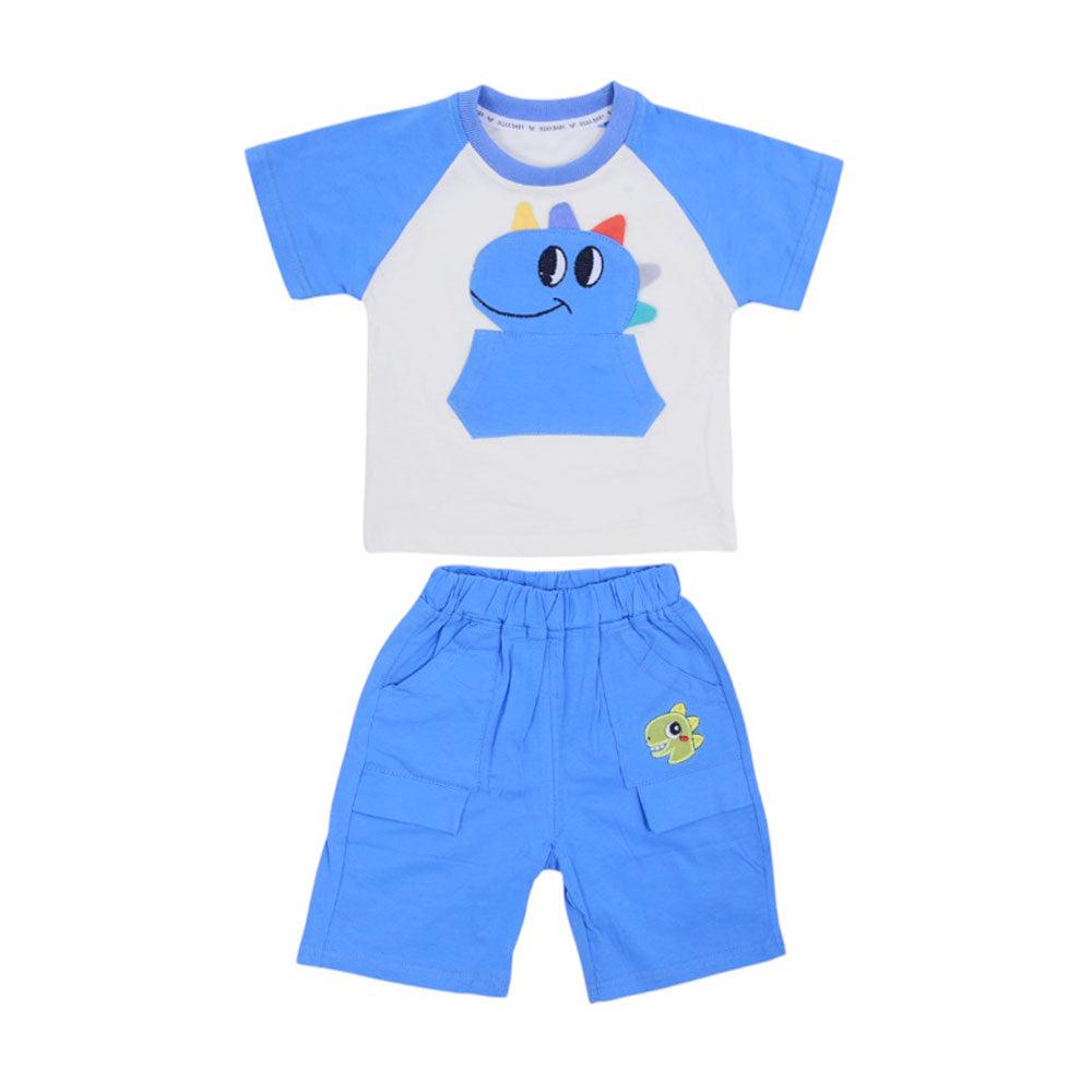 BOY S/S 2PC KNICKER SUIT MZS-25 18-24M BS-8 W/G