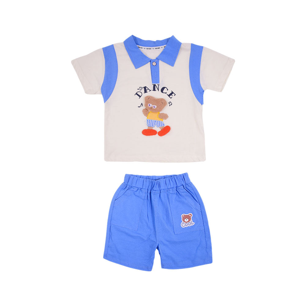 BOY S/S 2PC KNICKER SUIT MZS-25 18-24M BS-13 W/G
