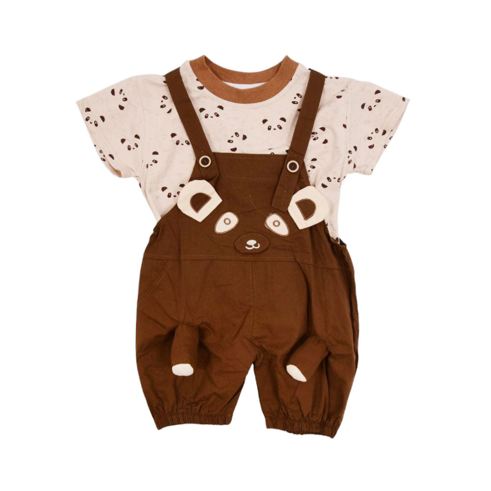 BOY S/S 2PC ROMPER MZS-25 18-24M GS-9 W/G