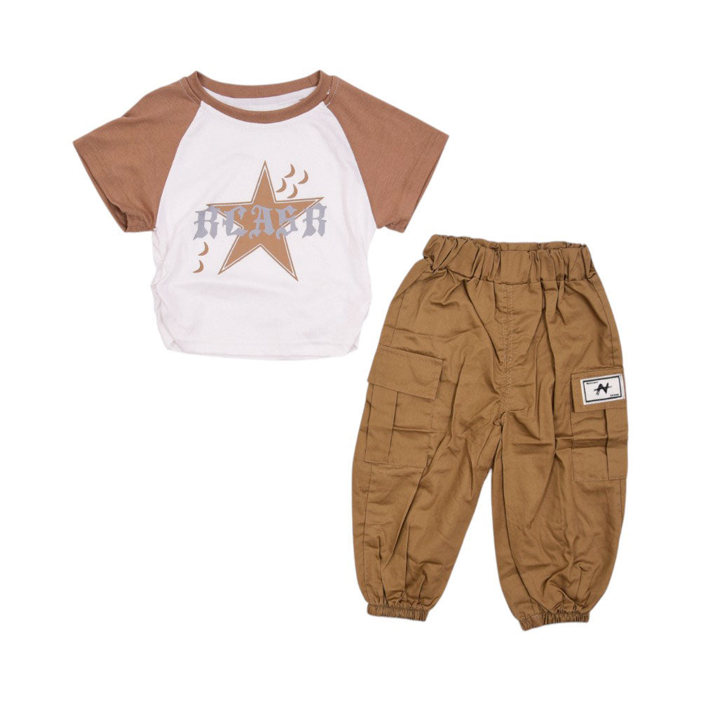 BOY S/S 2PC PAJAMA SUIT MZS-25 12-18M 0103 W/G