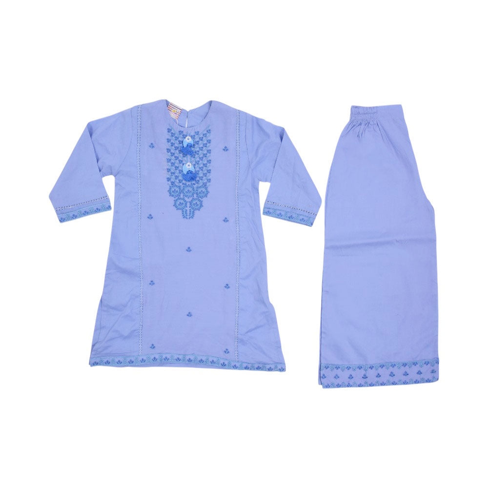 GIRLS 3QTR 2PC BLOUSE SUIT MZS-25 5-6 YEAR 4001