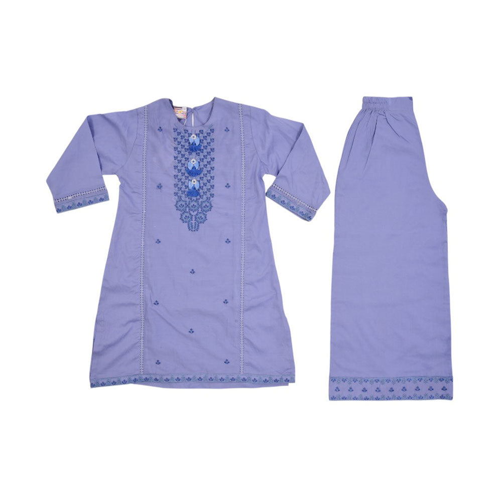 GIRLS 3QTR 2PC BLOUSE SUIT MZS-25 7-8 YEAR 4001