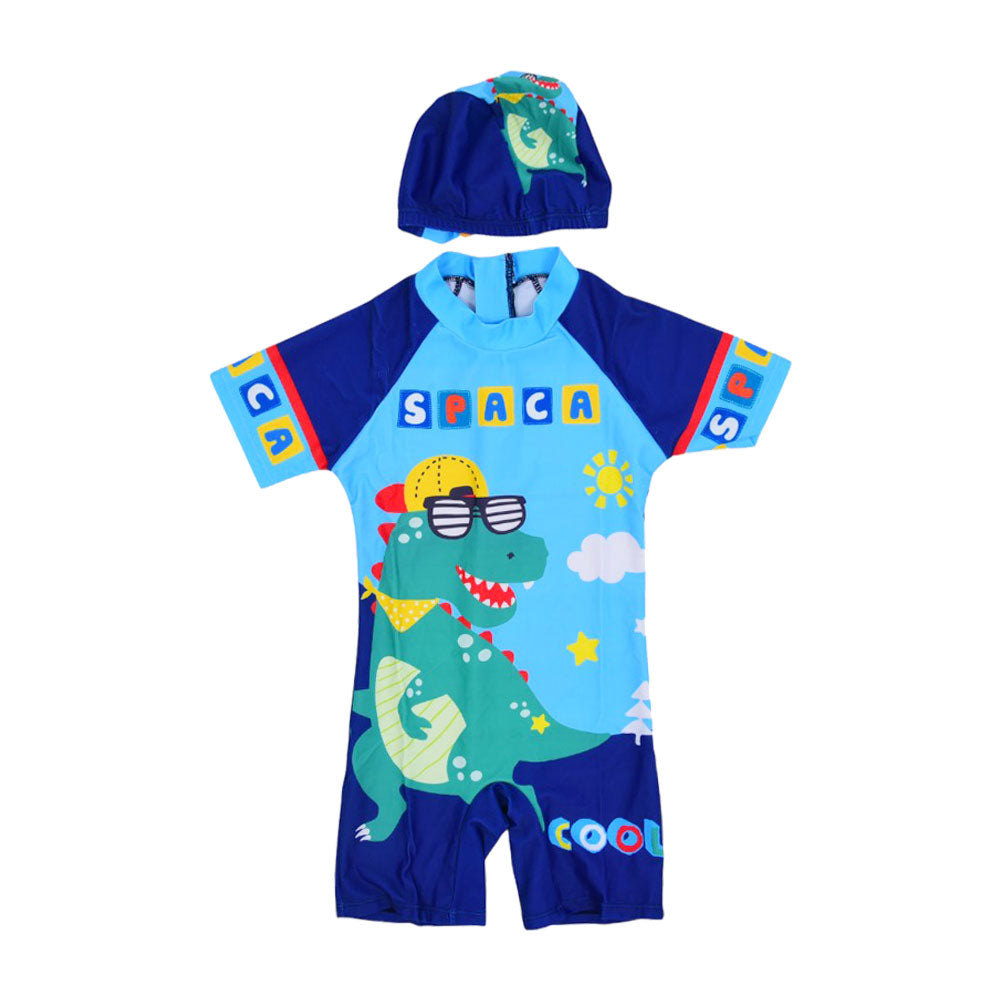 BOYS S/S 2PC SWIMMING COSTUME IR-25 4-5 YEAR SPN7010