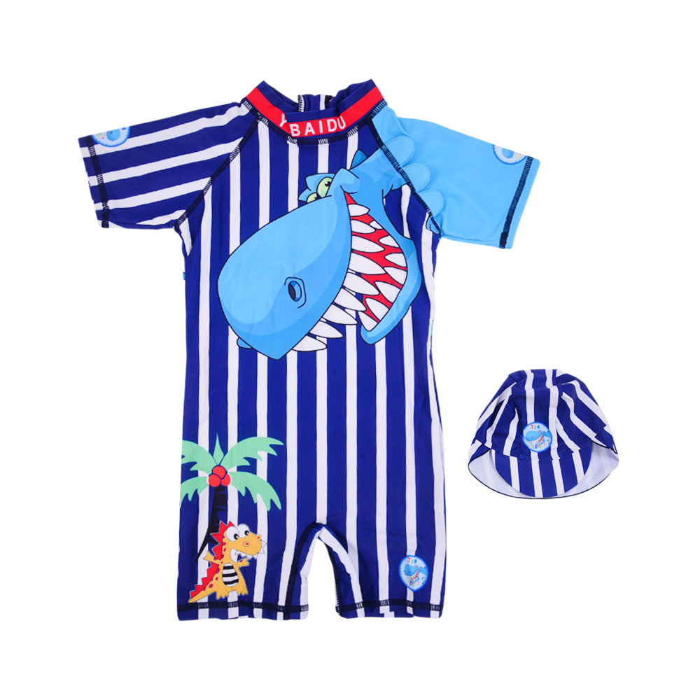 BOYS S/S 2PC SWIMMING COSTUME IR-25 6-7 YEAR SPN7010