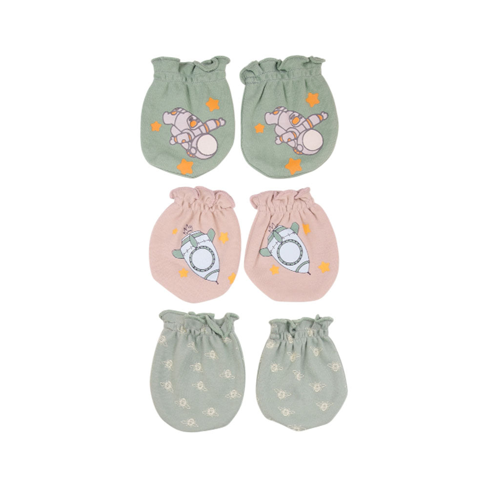BABY 3PC MITTON ORGANIC IRS-25 N.B 262-020