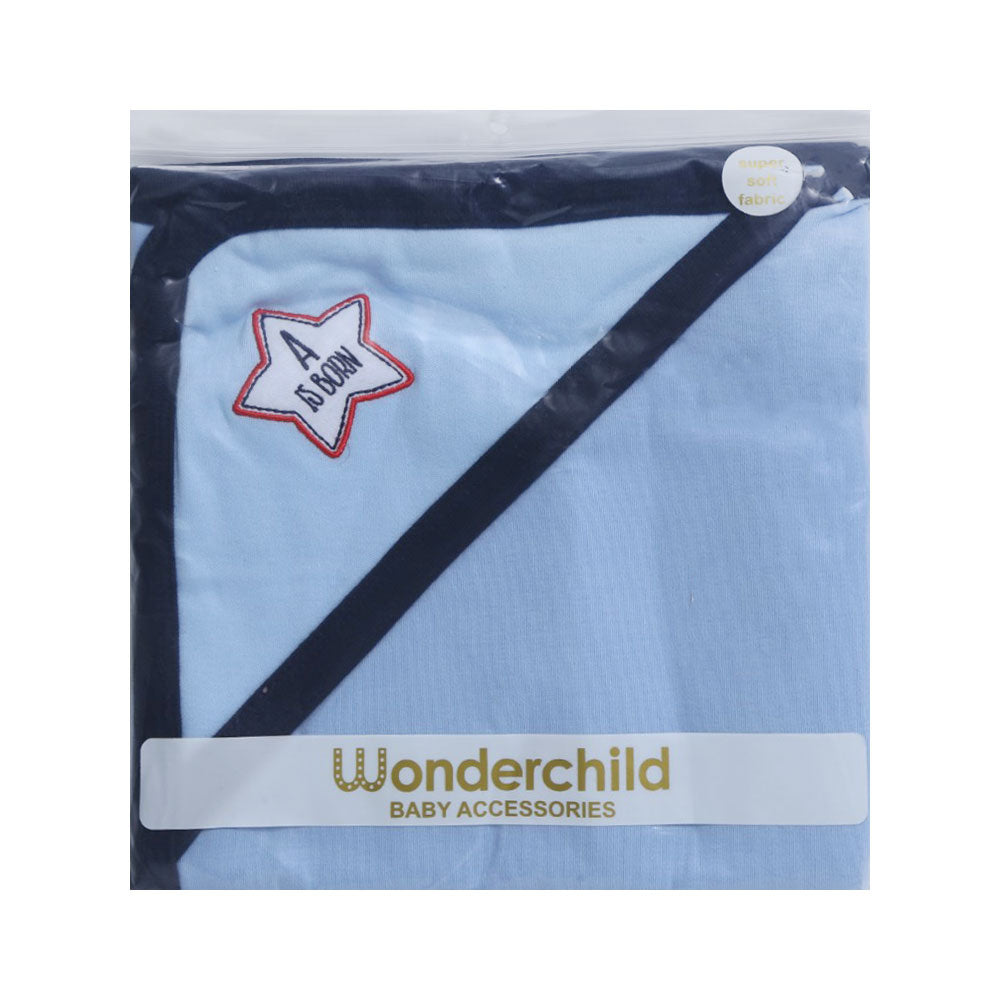 BABY WRAPPING SHEET HOODED ORGANIC IRS-25 30X30 262-057