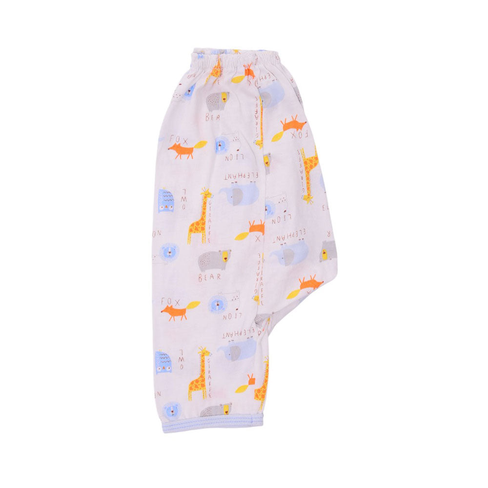 BABY BLENDED PAJAMA PRINTED M MZS-25 3-6M