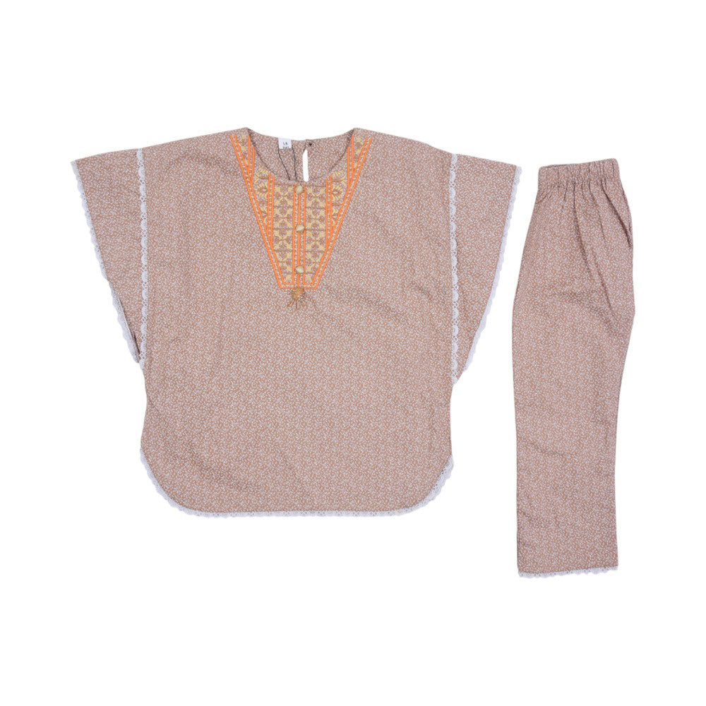 GIRLS 2PC SHALWAR KAMEEZ SUIT MZS-25 5-6 YEAR 89165 AL/B