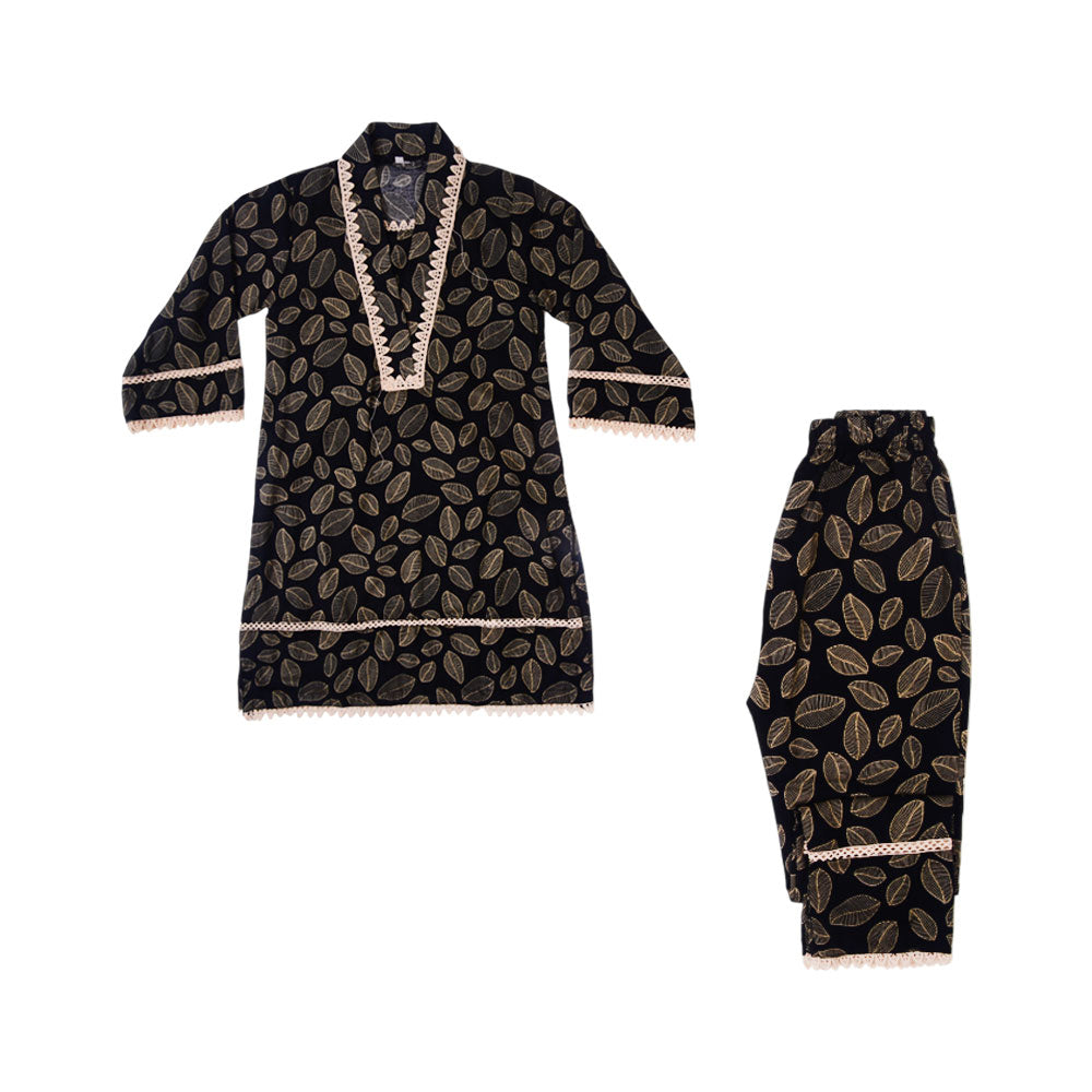 GIRLS 2PC SHALWAR KAMEEZ SUIT MZS-25 6-7 YEAR 88443 AL/B