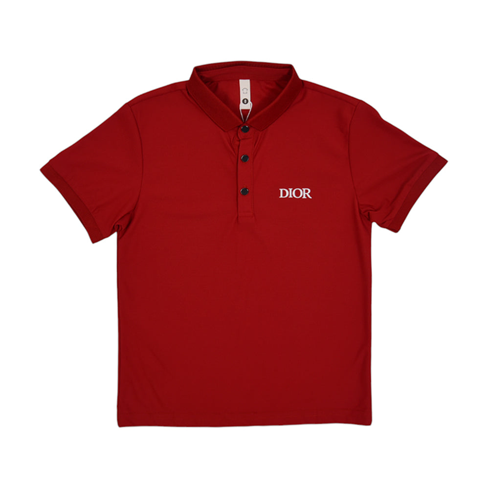 BOY S/S POLO T-SHIRT BRANDED MEHROON MZS-25 4-5 YEAR 7125 M/