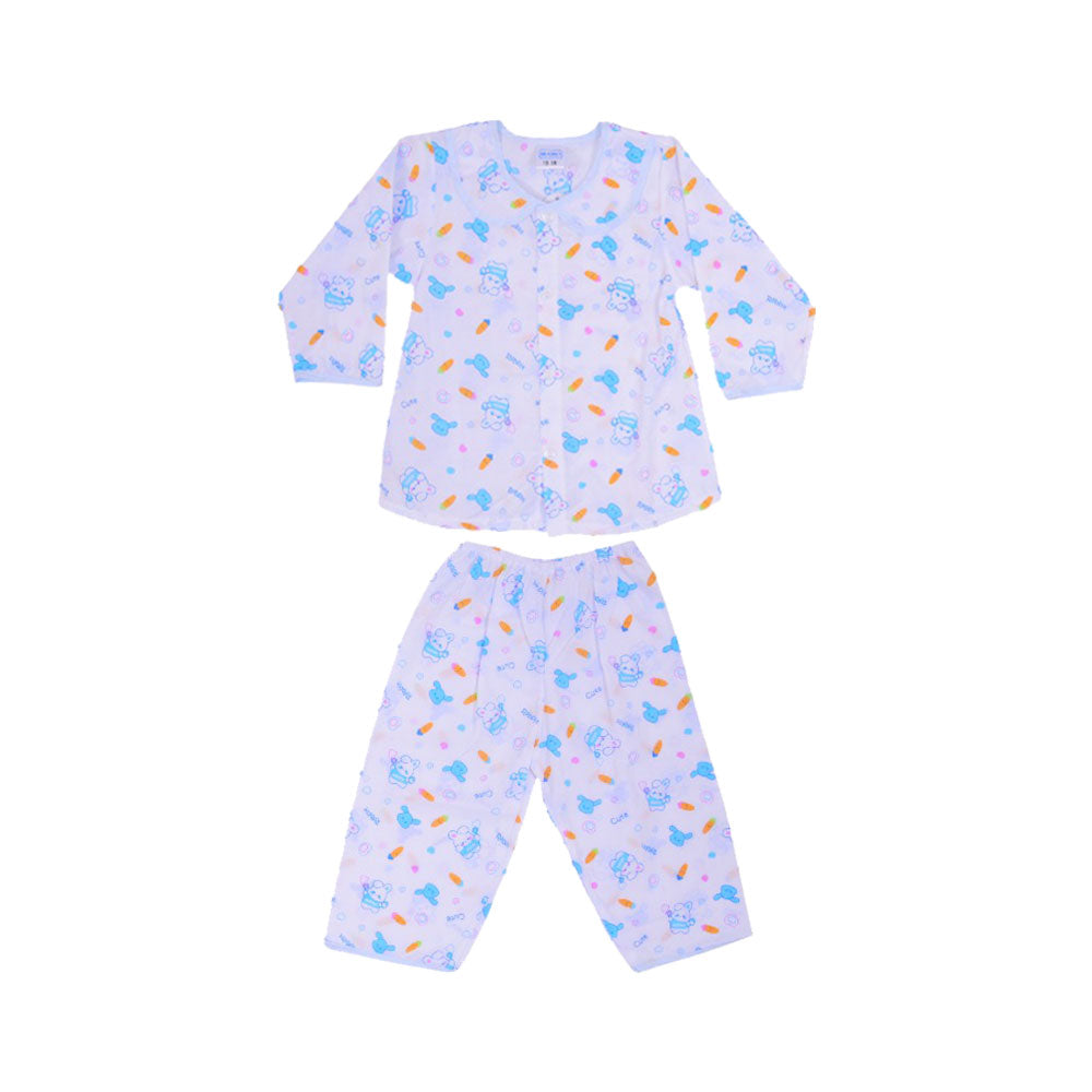 GIRLS L/S 2PC PAJAMA SUIT IR-25 12-18M GL803-GL809 THAI