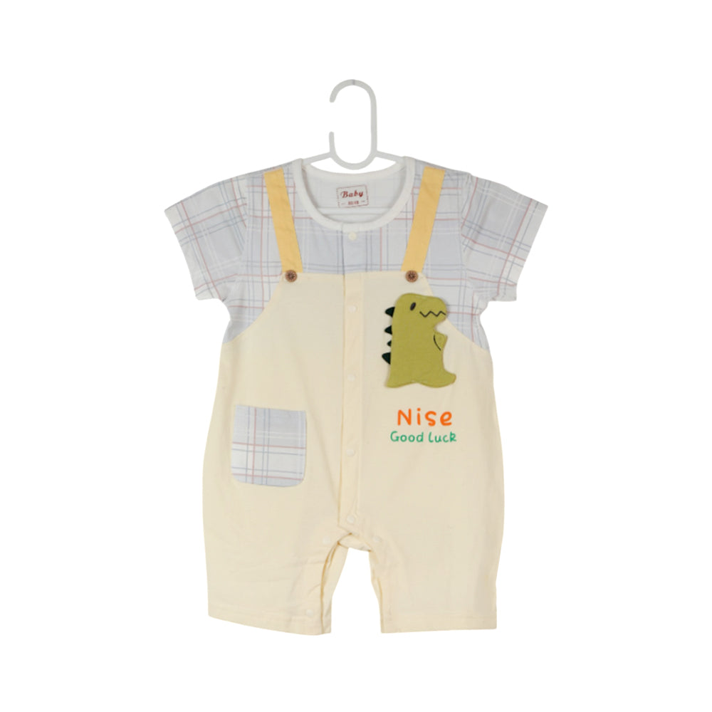 BOYS S/S ROMPER AHS-25 6-9M 502 Y.T