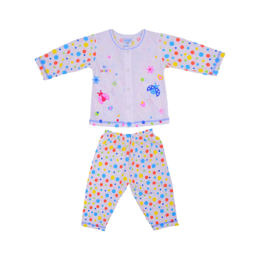 GIRLS L/S 2PC PAJAMA SUIT L/W NZS-25 0-3M GL208