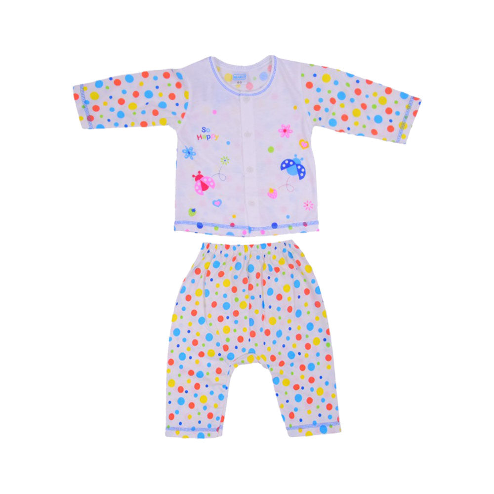 GIRLS L/S 2PC PAJAMA SUIT L/W NZS-25 0-3M GL207