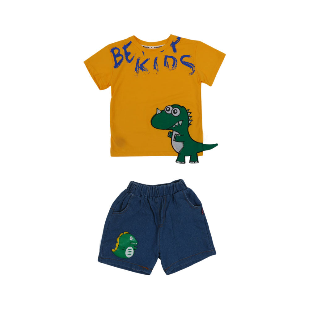 BOYS S/S 2PC KNICKER SUIT RNZS-25 12-18 M 049
