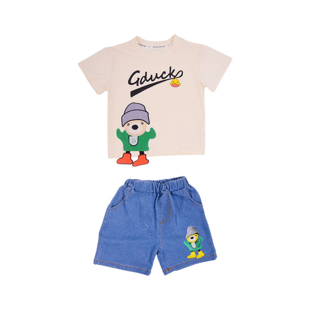 BOYS S/S 2PC KNICKER SUIT RNZS-25 18-24 M 050