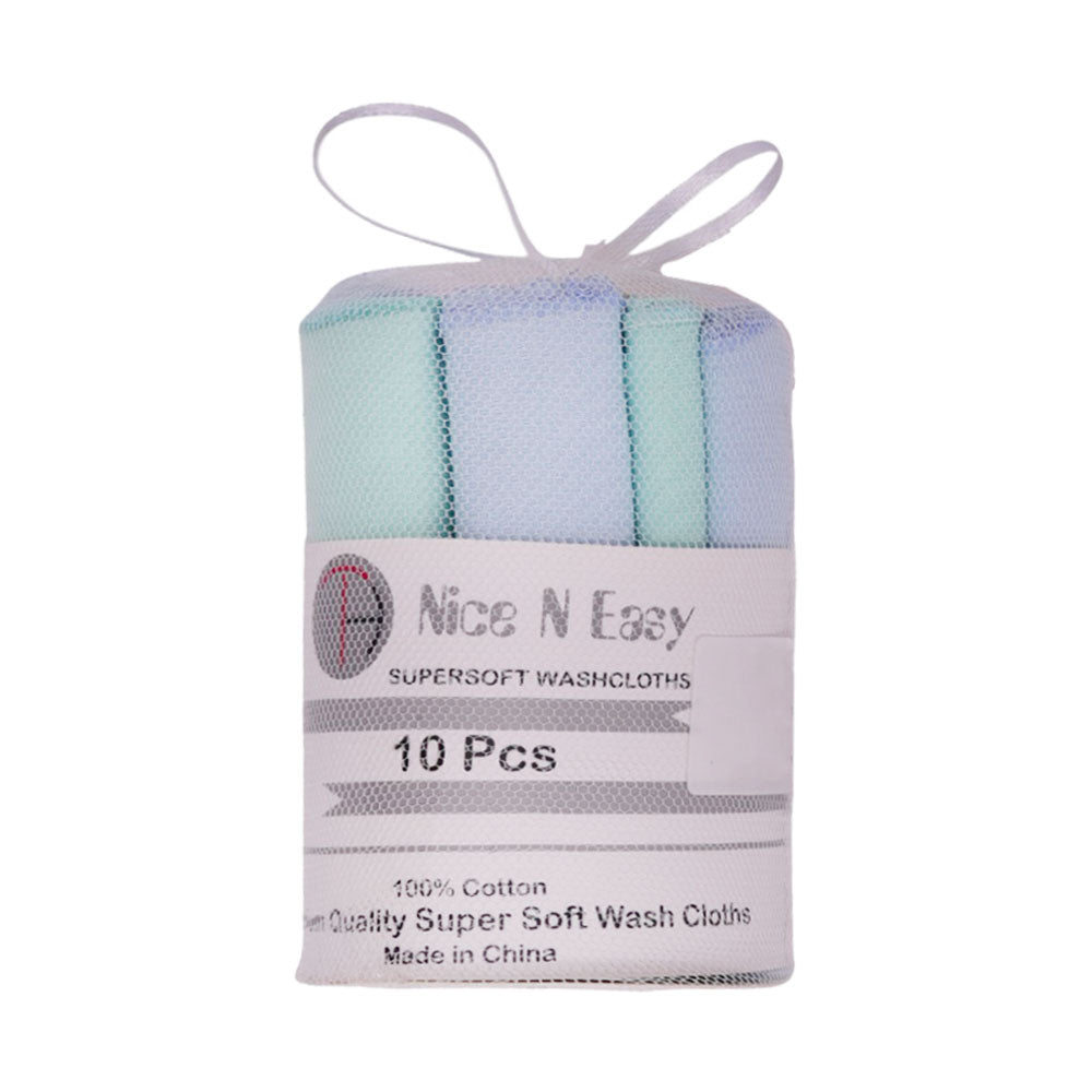 BABY FACE TOWEL 10PC PACK NICE&EASY NZS-25 786998 H.C