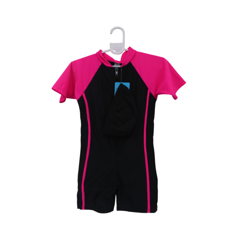 KIDS S/S 2PC SWIMMING COSTUME NZS-25 6-7 YEAR F61310