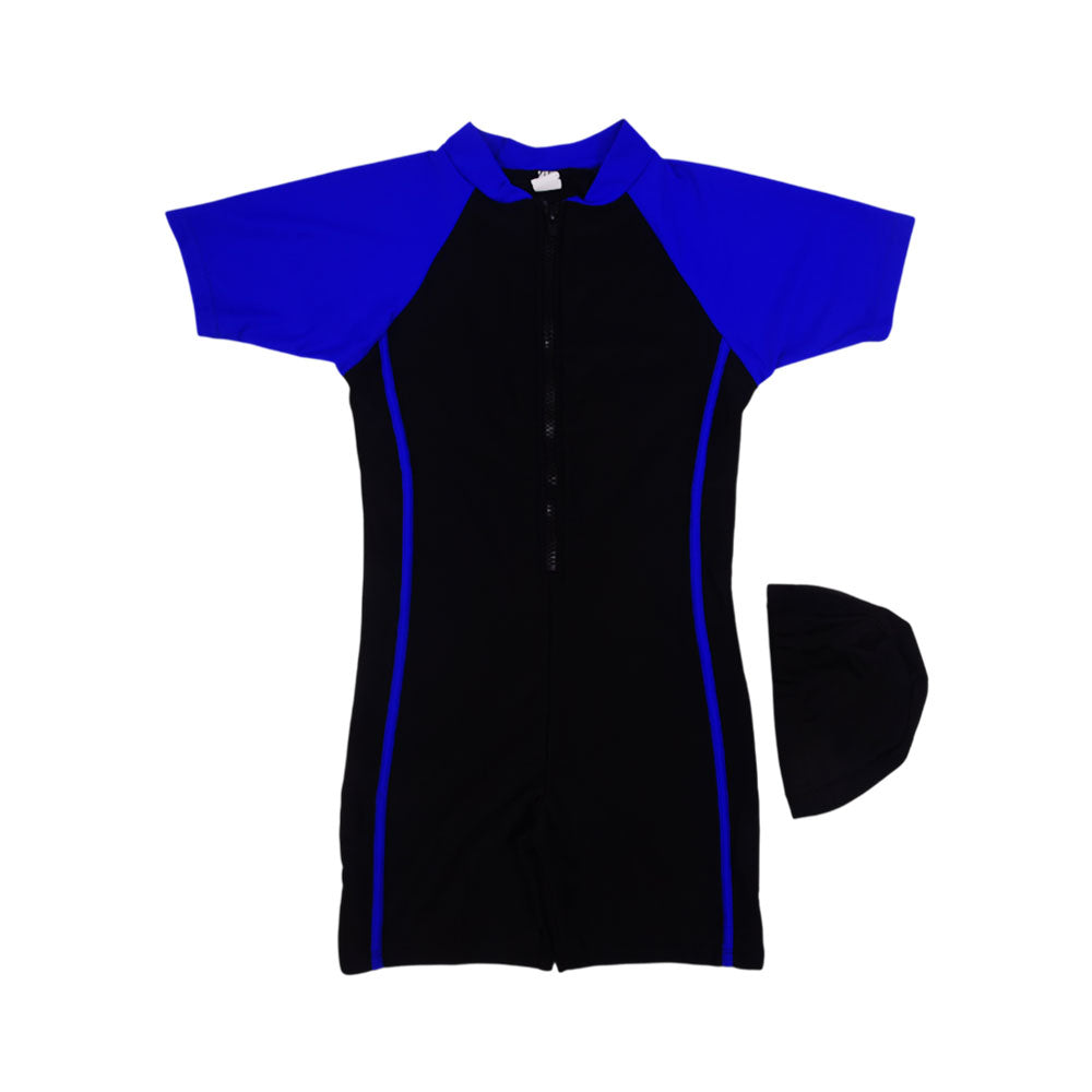 KIDS S/S 2PC SWIMMING COSTUME NZS-25 8-9 YEAR F61310