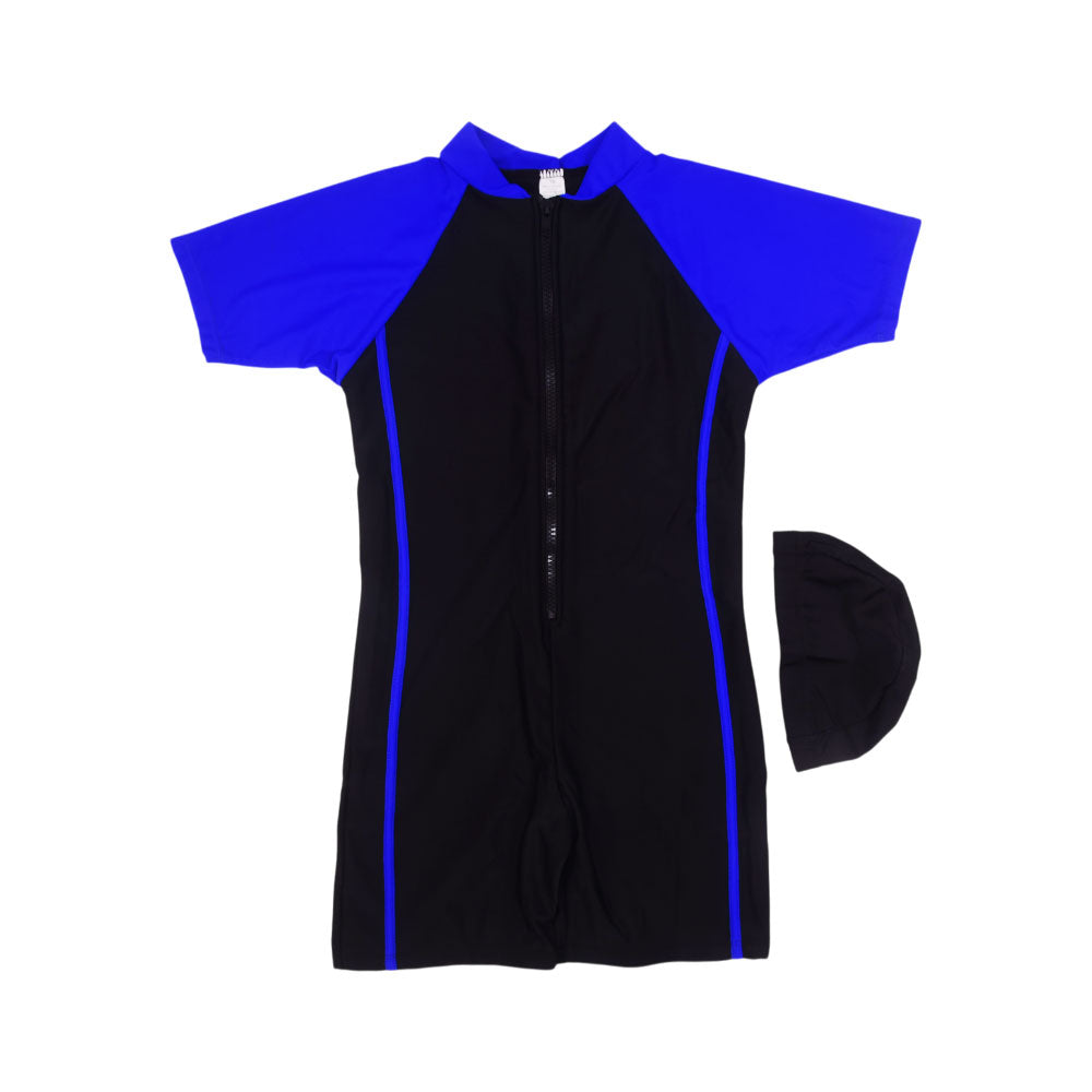 KIDS S/S 2PC SWIMMING COSTUME NZS-25 9-10 YEAR F61310