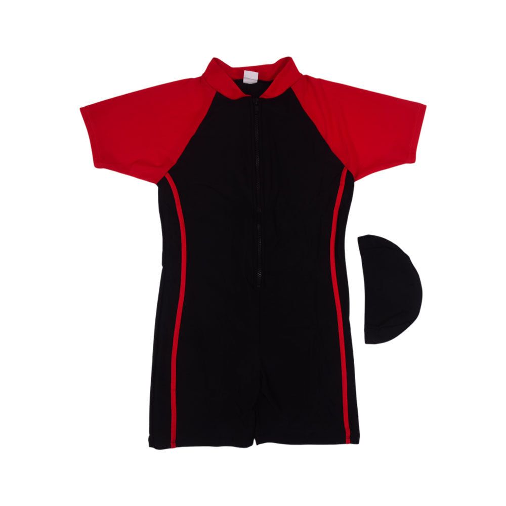 KIDS S/S 2PC SWIMMING COSTUME NZS-25 10-11 YEAR F61310