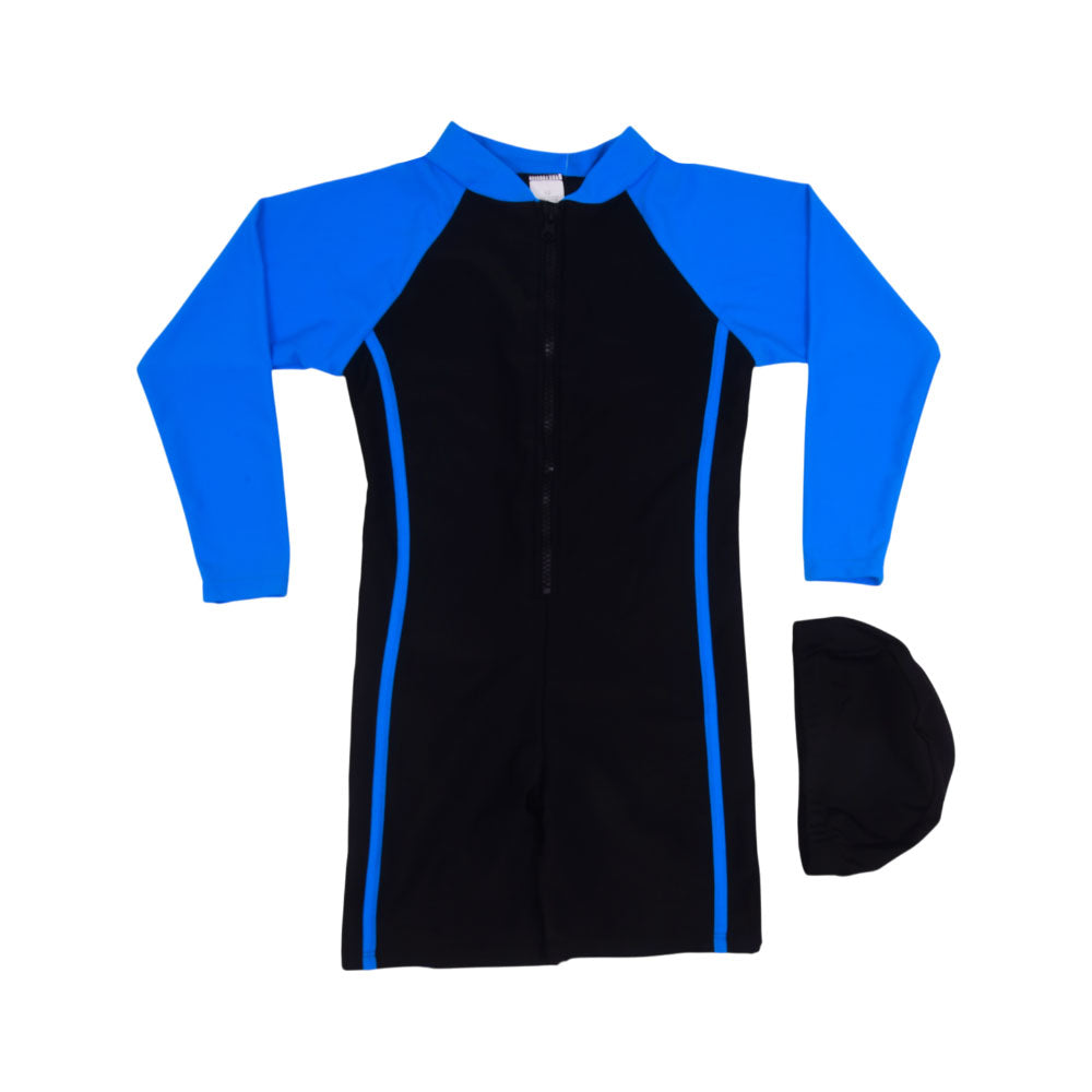 KIDS L/S 2PC SWIMMING COSTUME NZS-25 6-7 YEAR F61922