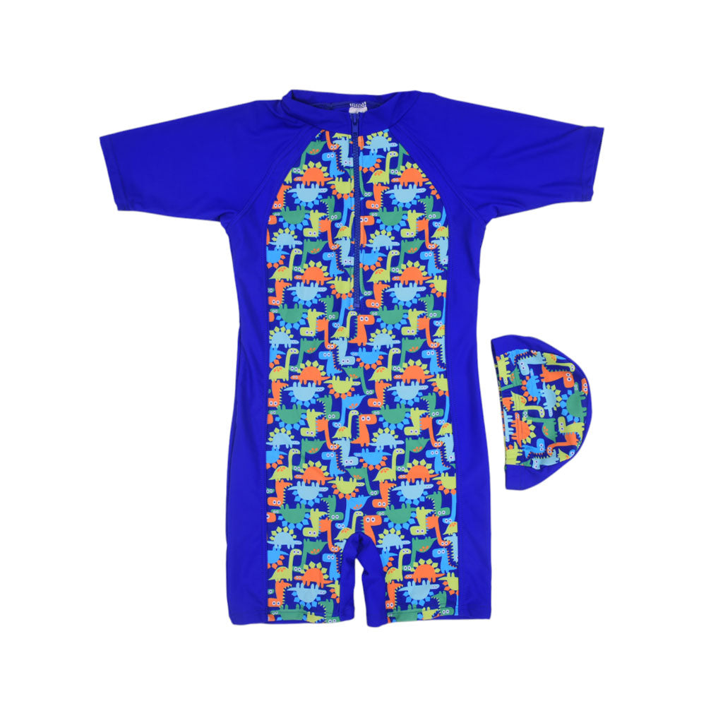 KIDS S/S 2PC SWIMMING COSTUME NZS-25 8-9 YEAR F61608