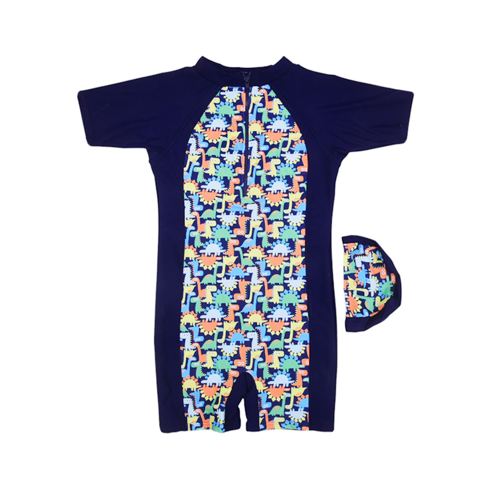 KIDS S/S 2PC SWIMMING COSTUME NZS-25 10-11 YEAR F61608