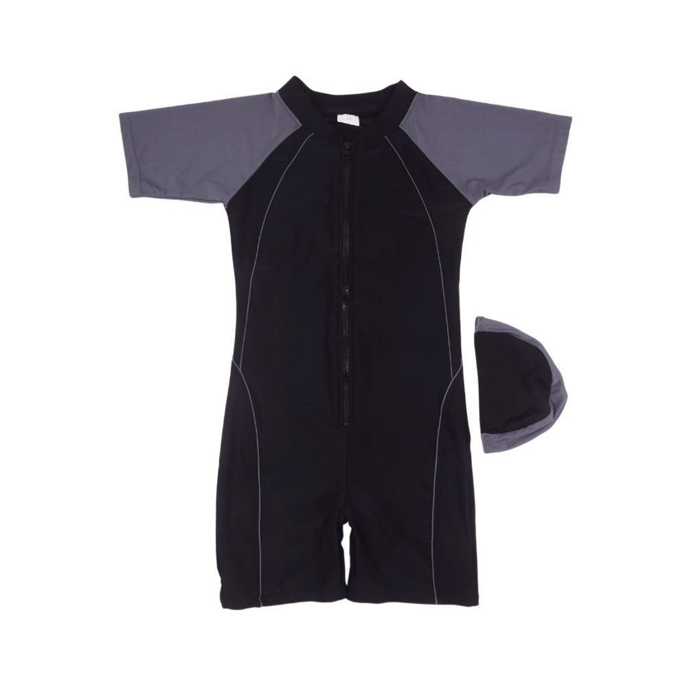 KIDS S/S 2PC SWIMMING COSTUME NZS-25 8-9 YEAR 5046