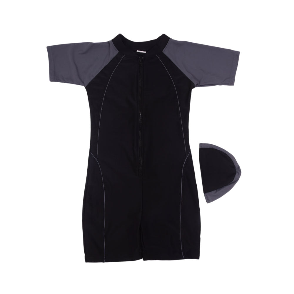KIDS S/S 2PC SWIMMING COSTUME NZS-25 9-10 YEAR 5046