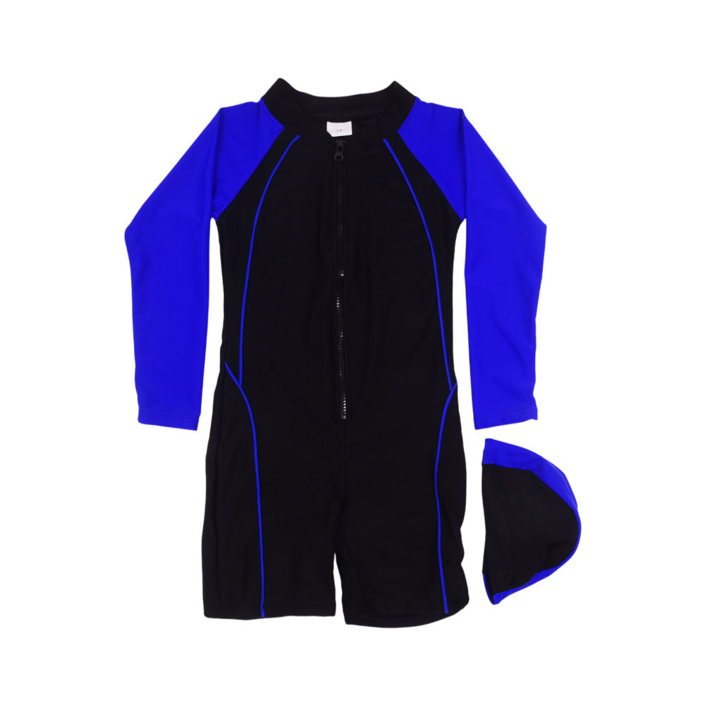 KIDS L/S 2PC SWIMMING COSTUME NZS-25 5-6 YEAR 5047