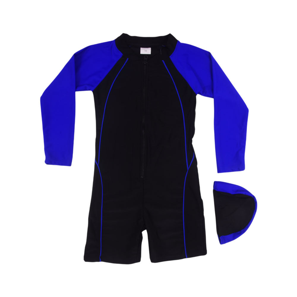 KIDS L/S 2PC SWIMMING COSTUME NZS-25 6-7 YEAR 5047