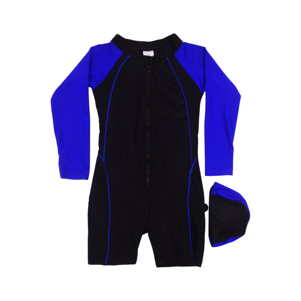 KIDS L/S 2PC SWIMMING COSTUME NZS-25 7-8 YEAR 5047
