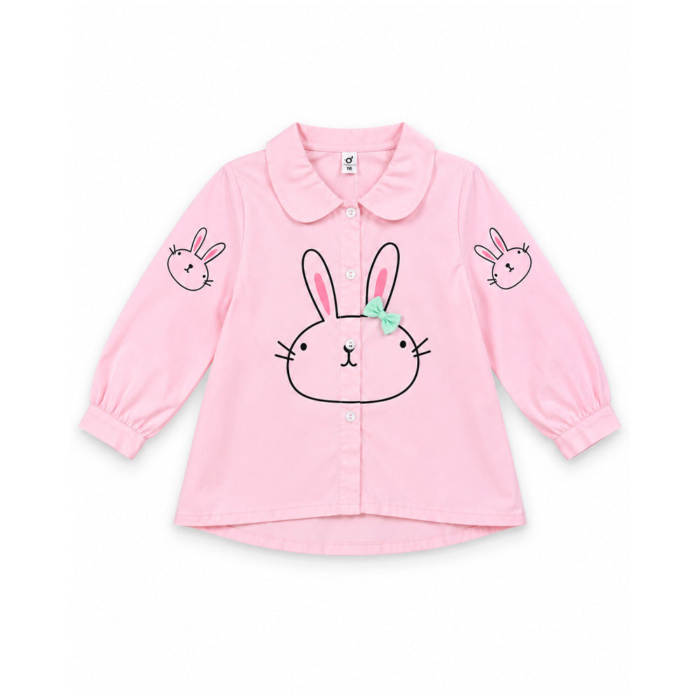 GIRLS L/S BLOUSE L/W NZS-25 5-6 YEAR 05 W.G