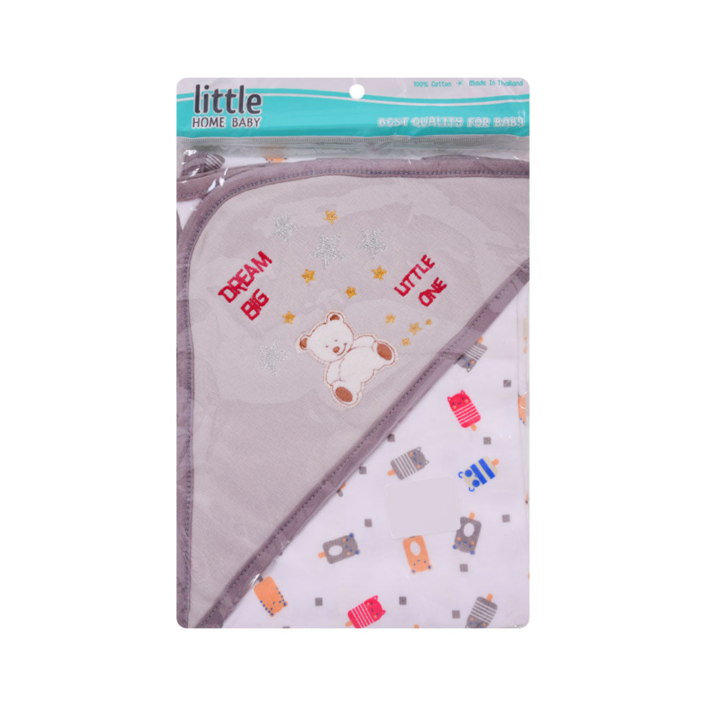 BABY COTTON WRAPPING SHEET HOODED NZS-25 PSK5 A.G