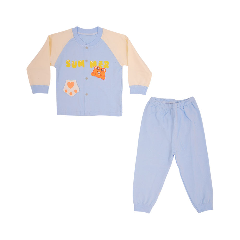 BOYS L/S 2PC PAJAMA SUIT NZS-25 6-9M 224B A.G