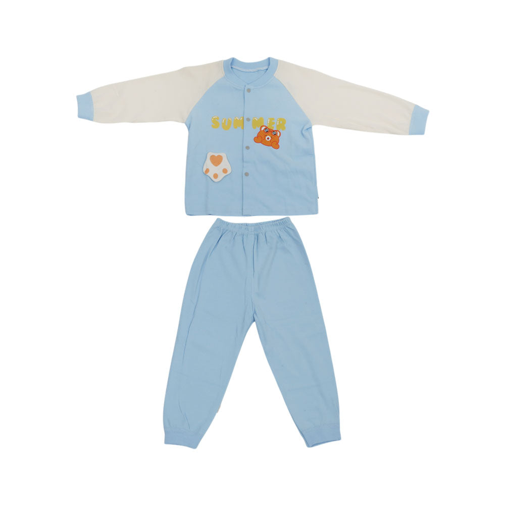BOYS L/S 2PC PAJAMA SUIT NZS-25 9-12M 224B A.G