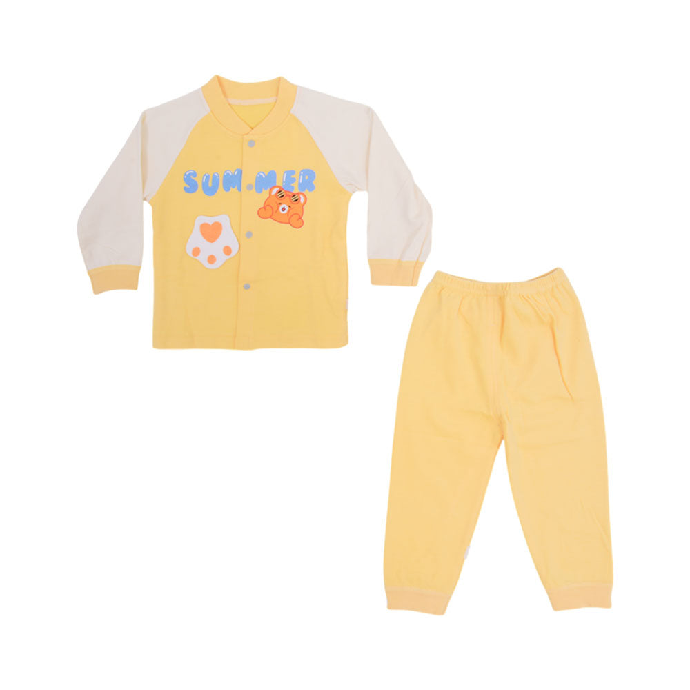 UNISEX L/S 2PC PAJAMA SUIT NZS-25 3-6M 227 A.G