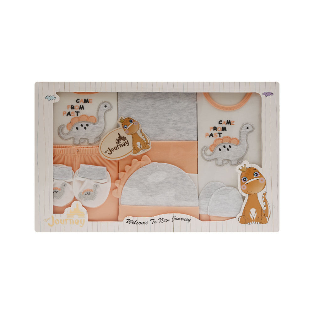 BABY GIFT SET 10PC BOX PEACH NZS-25 346